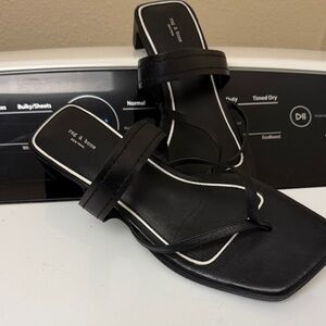 Rag & Bone Black Strappy Sandals